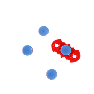 Fabricant en gros il y a des oiseaux WJ-2263 sonnant Mini doigt Spinner toupies petit sol en plastique Spin Stack jouets pour - Product Image 3