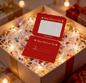 Cartes à gratter rétro pour enfants, Saint-Valentin, créez vos propres cartes-cadeaux d'échange pour la Saint-Valentin, cadeaux de fête - Product Image 2