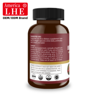 Capsules d'extrait de berbérine personnalisées avec cannelle de Ceylan, complément alimentaire à base de plantes, 120 capsules végétales, complément de berbérine