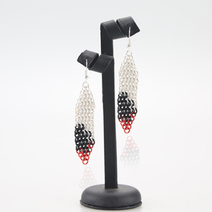 <span class=keywords><strong>La</strong></span> simetría de alambre de cobre alambre envuelto pendientes Cadena de correo para <span class=keywords><strong>la</strong></span> joyería de las mujeres - Product Image 4