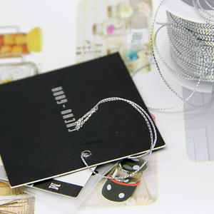 خيوط معدنية للحرف اليدوية بالجملة، 3 قطع، خيط مضفر لصناعة المجوهرات وتغليف الهدايا والحرف اليدوية (ذهبي وفضي وأحمر) - Product Image 4