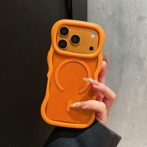 เคสโทรศัพท์กันกระแทกแบบใสขอบหยักวิบวับ พร้อมแม่เหล็กสำหรับชาร์จไร้สาย รุ่นทันสมัย สำหรับ iPhone 18 17 16 15 14 Plus 13 Pro Max - Product Image 2