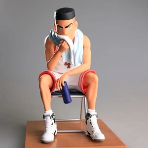 โมเดลตั้งโชว์ตัวละคร <span class=keywords><strong>Slam</strong></span> <span class=keywords><strong>Dunk</strong></span> อาจารย์เซียงเป่ย ห้าเสือ ท่าทางนั่ง ซากุรางิ ฟลาวเวอร์โรด รุคาวะ เมเปิ้ล ติดตั้งบนแท่นโชว์ - Product Image 2