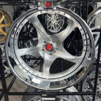 Jantes forgées SJ Deep Dish 6061-T6 18 20 22 24 26 pouces, jantes forgées 5x114.3 5x120 pour Silverado Impala Monte Carlo