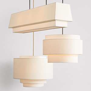 Japanese Style Chandelier Rectangle LED Pendant <b>Light</b> White E27 Eye Caring For Living Room Bedroom <b>Dining</b> Table - Product Image 5