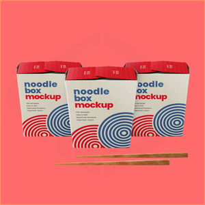 Scatola per Noodle in Carta Kraft Personalizzata Usa e Getta, Contenitore Impermeabile per Alimenti da Asporto, Zuppe Calde e Consegna a Domicilio - Product Image 4