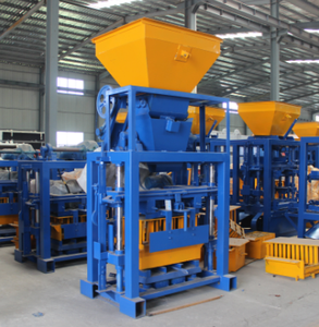 Block Machine Making Semi Automatic Concrete Cement Brick QT40-1 Semi Automatic Concrete Brick Machine - Product Image 2