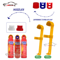 Vente en gros de spray mousse aérosol 500ml/1000ml pour équipement anti-incendie automobile, mini extincteur pour voiture, prix bas, spray pour voiture et maison
