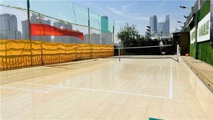 Baldosas de Madera de Biomasa Encajables para Pisos Deportivos de Baloncesto, Fútbol y Voleibol - Uso Interior/Exterior Ecológico - Product Image 5