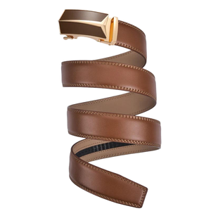 เข็มขัดหนังวัวแท้แบบสบายๆ สำหรับธุรกิจและชุดสูทผู้ชาย ขายส่ง - Product Image 1