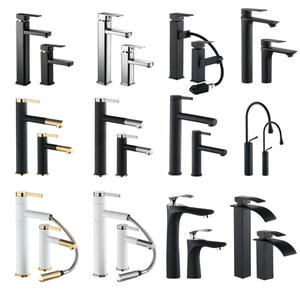 Grifo de Lavabo Extraíble Moderno, Monomando, Montaje en Cubierta, Manguera de 60 cm, Válvula de Latón para Lavabo de Baño - Product Image 3