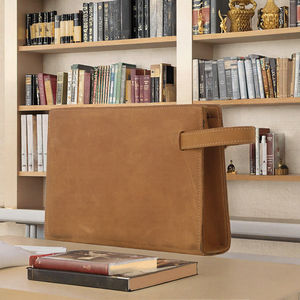 AIGUONIU pochette de soirée personnalisée pour femmes sac à main en cuir véritable à fermeture éclair en forme d'oreiller style vintage pour femmes à la mode - Product Image 3