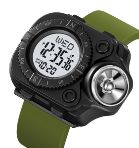 Relojes Skmei 2187 Nieuw Design Horloge Extra Functie Outdoor Sport Mannen Digitaal Horloge Met Led Zaklamp Zonne-Flitslicht - Product Image 5