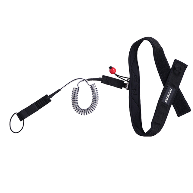 Surfboard Leash Surfing Customized Angle Knee Leg Waist Safety Rope 6ft 7ft 8ft 9ft 10ft 12ft 15ft Quick Release River Leash