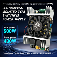 Fuente de Alimentación Conmutada WUZHI WA2417 LLC, Convierte 220V a 24V 400W, Ajustable, Sin Ruido, 17A