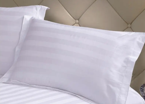 Funda de Almohada Rectangular Tejida, Moderna, de Lujo, 100% Algodón, Ecológica, Duradera, Personalizable, para Uso en Hoteles y Hospitales - Product Image 4