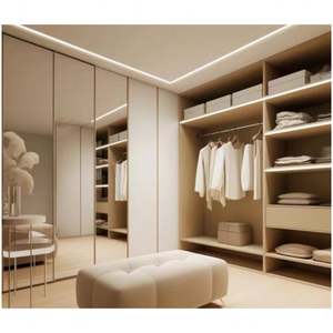 Santopova Minimalist Walk - in Closet with Custom <b>Storage</b> Solutions - Product Image 4