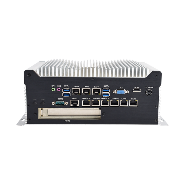 Wholesale Cheap & New Mini Pc with I9-9900 9 Lan Ports for Desktop Windows 10 AI Visual System of Industrial Automation