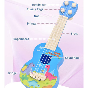 <span class=keywords><strong>Mini</strong></span> animale bambini chitarra giocattolo giocattoli educativi strumenti musicali - Product Image 5