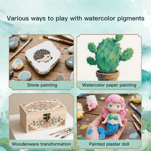 Meilleures ventes, série Rubens de style chinois, 5 ml, 12, 24 couleurs, tube de <span class=keywords><strong>peinture</strong></span> <span class=keywords><strong>gouache</strong></span>, ensemble portable compact, couleurs complètes pour la <span class=keywords><strong>peinture</strong></span> - Product Image 6