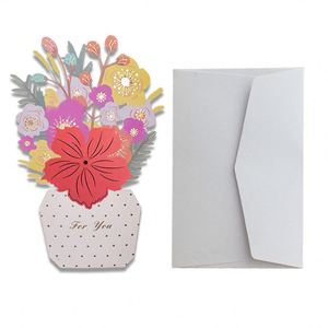 3D Flower Greeting Card Mother's Day Card Birthday Thank You Greeting Card <b>Teacher</b> Appreciation Card (For Mom/<b>Teacher</b>/Women) - Product Image 3