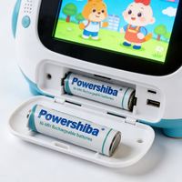 بطارية قابلة لإعادة الشحن من نوع Ni-MH AA بقوة 1.2 فولت وسعة 2200 مللي أمبير في الساعة من Powershiba للإلكترونيات الاستهلاكية والقوارب والألعاب