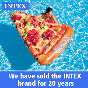 <span class=keywords><strong>INTEX</strong></span> 58752 colorido Pizza adulto cama flotante inflable adulto agua Pizza natación aire Mat moda multijugador flotante - Product Image 2