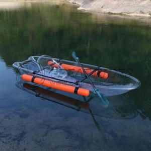 Kayak de Pesca Portátil GR-DCK-984, Kayak de Cristal para 2 Personas, Nuevo Modelo en Oferta, Canoa de Pesca GR-DCK- - Product Image 1