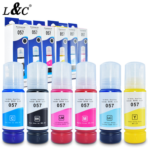 หมึกพรีเมี่ยม056 057 107 108หมึกที่เข้ากันได้สำหรับ Epson L8050 L18050 L18058 L8058หมึกสีย้อมคุณภาพสูง ET-18100 - Product Image 1