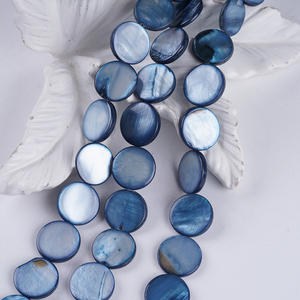 Cuentas de Concha Natural de 15 mm, Conchas Dispersas Semiterminadas, Surtido de Materiales para Pulseras, Collares, Pendientes y Colgantes - Product Image 4