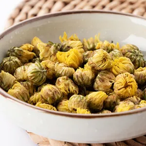 Premium Large Gold Silk Yellow Chrysanthemum Flower Tea