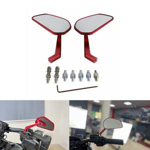 Espejo Retrovisor lateral universal para motocicleta Harley <span class=keywords><strong>BMW</strong></span> R18 Series modelos 8 mm <span class=keywords><strong>10</strong></span> mm Rosca - Product Image 5