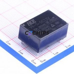 V6-S-DC12V Power Relay Through hole Component (THT),16.1x23mm Relay 12V 1 Normally Open: 1A (SPST-Normally Open)::: 4 15A - Product Image 1