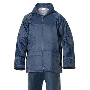 Tuta antipioggia impermeabile in nylon blu taglia 7-L - Product Image 2