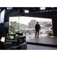 Pantalla de Visualización Inmersiva P1.9 de 1.9 mm, P2.6 de 2.6 mm, 7680 Hz, XR, para Estudio de Filmación, Escenas del Motor Unreal, Producción Virtual, Pantalla LED de Video