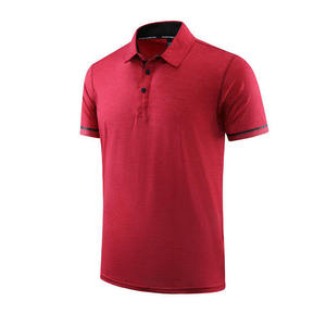 <span class=keywords><strong>Polo</strong></span> personnalisé vierge en fibre de soie glacée pour uniforme de travail, entraînement sportif, course à pied, golf, avec logo brodé, pour hommes - Product Image 5