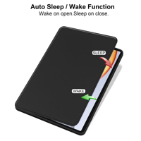 Pour Tecno Megapad Se 11 pouces 2025 Housse de tablette Support rotatif en acrylique avec porte-stylo