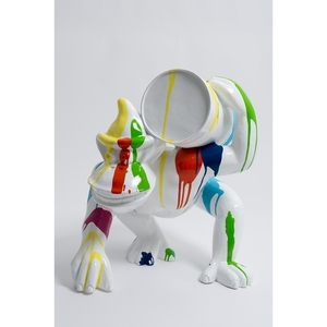 Soporte para Barriles, Diseño de Basura Multicolor, Estatua de Gorila, Escultura de <span class=keywords><strong>Donkey</strong></span> <span class=keywords><strong>Kong</strong></span> - Product Image 1