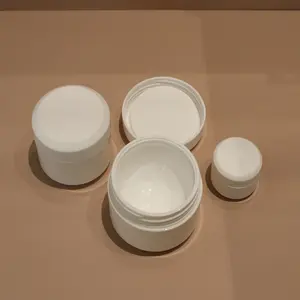 Sample Cosmetics Jar With Lid Wholesale 5ml 10ml 15ml 30ml 50ml PP Plastic Cosmetic Jar