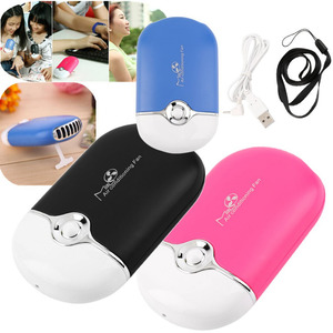 <span class=keywords><strong>te</strong></span> de refrigeración portátil USB Mini ventilador de aire acondicionado de extensión de pestañas pegamento rápido seco ventilador - Product Image 4