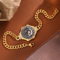 Bracelet en acier inoxydable, accessoires en acier inoxydable, bracelet pour femme en acier inoxydable