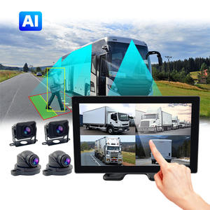 Kit DVR mobile pour véhicule Wemaer ODM/OEM 4 canaux 1080P, caméra de voiture étanche BSD, moniteur IPS 10,1 pouces pour camion, fourgonnette, bus - Product Image 1
