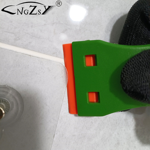 Lable Clean Razor Glue Remover lame di rasoio in plastica a doppio taglio vetro per finestre raschietto pulito Car Wrap Sticker tergipavimento E17 - Product Image 6