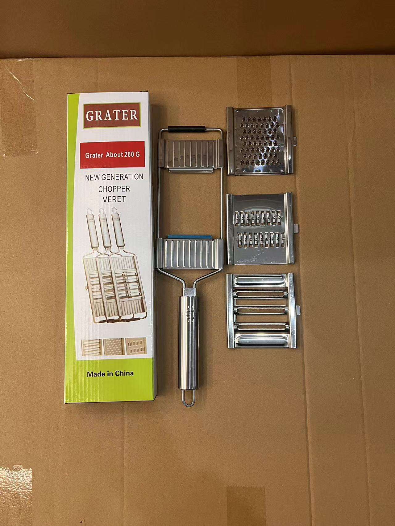 Three knives color boxed