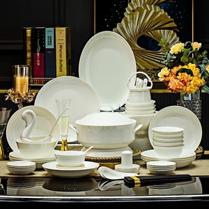Vajilla de Cerámica de Jingdezhen, Juego de Tazones Blancos con Esmalte Subglaseado, Porcelana Fina para el Hogar, Producto Individual, Regalo, Venta al por Mayor, LOGO - Product Image 3