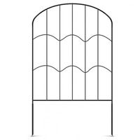 Clôture en fil métallique de 6 pieds, antirouille, imperméable, barrière pour animaux, thème nature, bordure de fleurs pour paysage, patio, cour, jardin