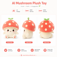 Partenaire d'innovation en intelligence artificielle pour les jouets |   Jouets émotionnels intelligents avec algorithme IA, rembourrage en coton PP, matériau en peluche douce