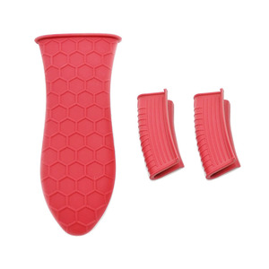 2쌍의 내열성 미니 실리콘 조리기구 손잡이 커버/홀더 - Product Image 2