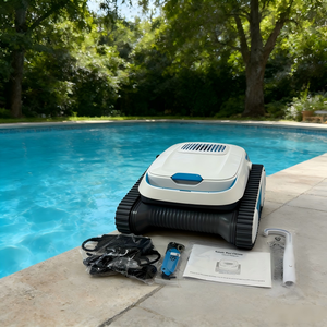 Robot <span class=keywords><strong>Limpiafondos</strong></span> <span class=keywords><strong>Automático</strong></span> Inalámbrico <span class=keywords><strong>para</strong></span> <span class=keywords><strong>Piscinas</strong></span>, Herramienta Robótica de Limpieza Subacuática <span class=keywords><strong>para</strong></span> Paredes de <span class=keywords><strong>Piscinas</strong></span> - Product Image 1