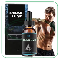 Ausreson Pure Himalayan Shilajit Gouttes Boisson Énergisante Acide Fulvique Liquide Puro Original Pure Organic Shilajit Drop pour Homme